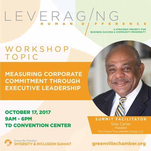 Diversity & Inclusion Summit Speaker Spotlight: Silas Carter